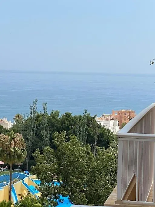 Apt Moderno Con Vistas, Recepcion 24 Hs Y Piscinas Benalmádena 0*,
